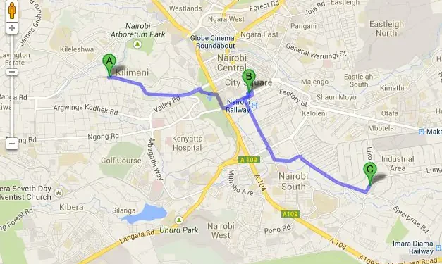 KNEC offices physical locations in Nairobi
