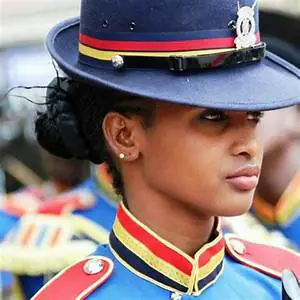 A Police officer in Kenya