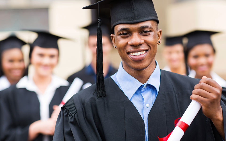 A university graduate. The Commission for University Education has scrapped 133 degree courses offered by Kenyan Universities.