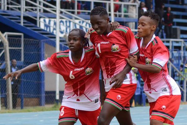 Harambee Starlets players at a past assignment (Image Courtesy)