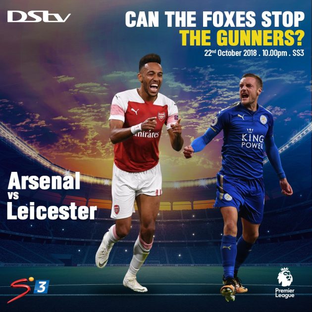 Arsenal vs Leicester; Where to watch the EPL match between Arsenal and Leceister today