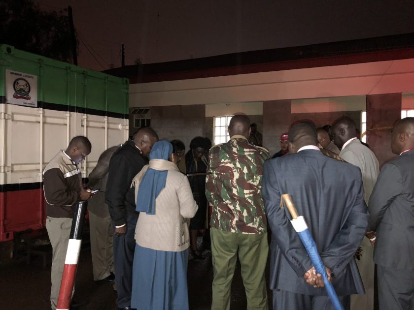 File Photo: Examination Container opening exercise