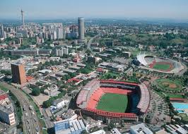 File Photo- Aerial View of Johanesburg City, in South Africa.