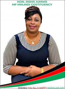 Photo- Hon Aisha Jumwa