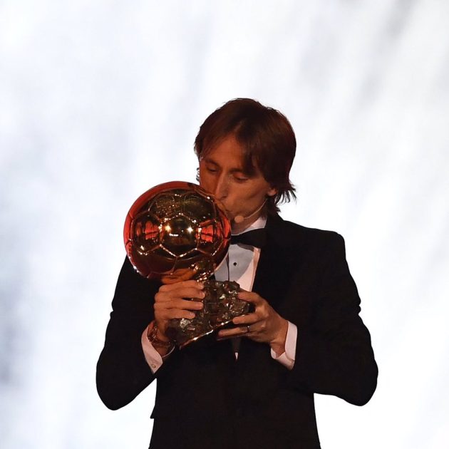 Luca Modric wins the men’s Ballon d’Or 2018 prize, but who else won?
