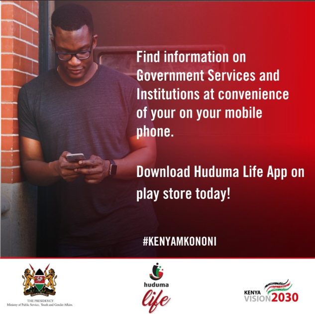 How to access Huduma Services via your phone