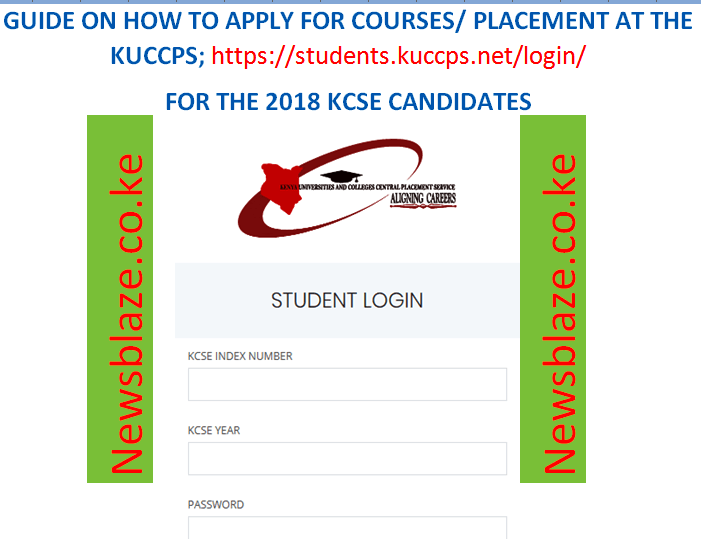 KUCCPS guide for the 2018 KCSE candidates