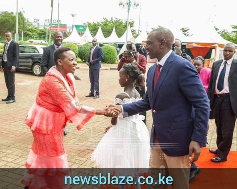 President William Ruto and his wife, Rachel