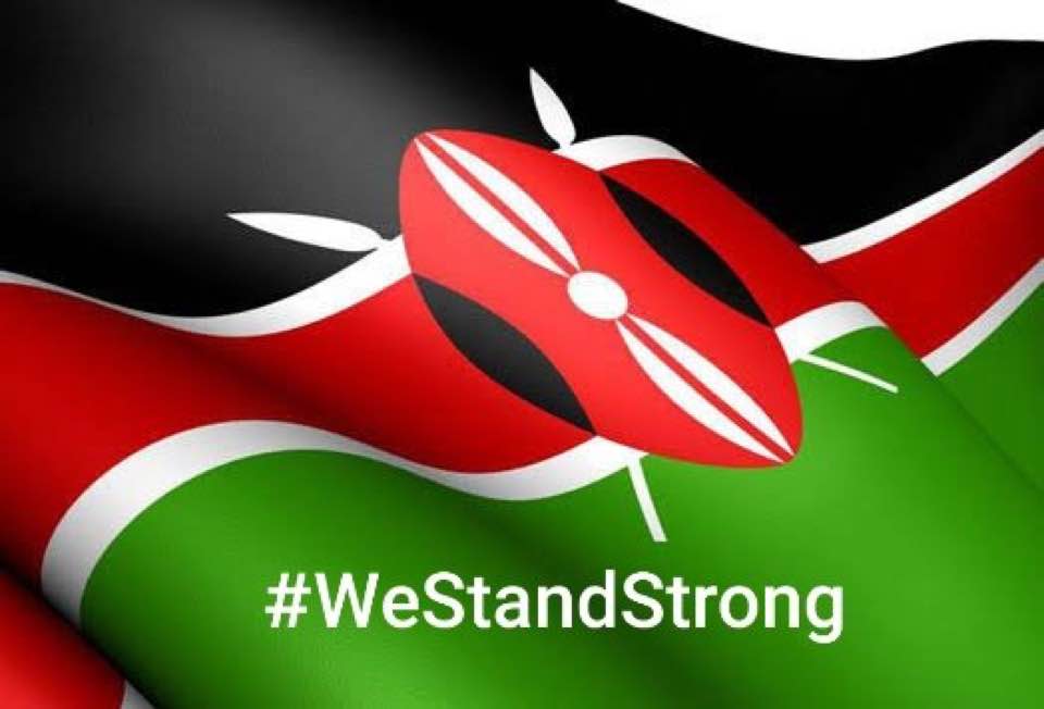 Dusit Hotel Attack, 2019. Kenya, We Stand Strong.