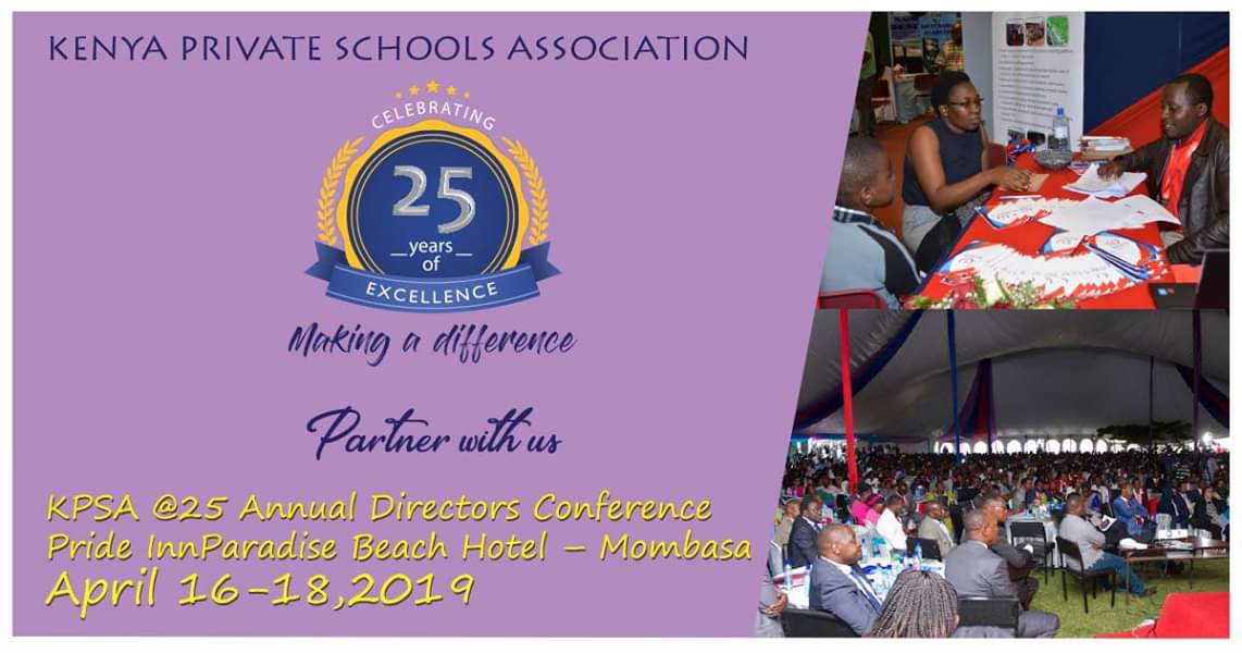 The Kenya Private Schools Association to hold 3 day Annual event