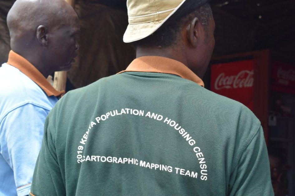 A 2019 Kenya Population and Housing Census data clerk. This year's Census was conducted between August 24th and 31st.