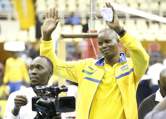 Photo/ File- Paul Bitok. He has been appointed to head the Kenya Women's volleyball team; Malkia Strikers