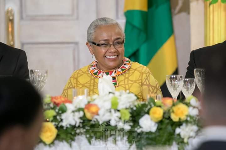 Kenya's First Lady Margaret Kenyatta at a past function.