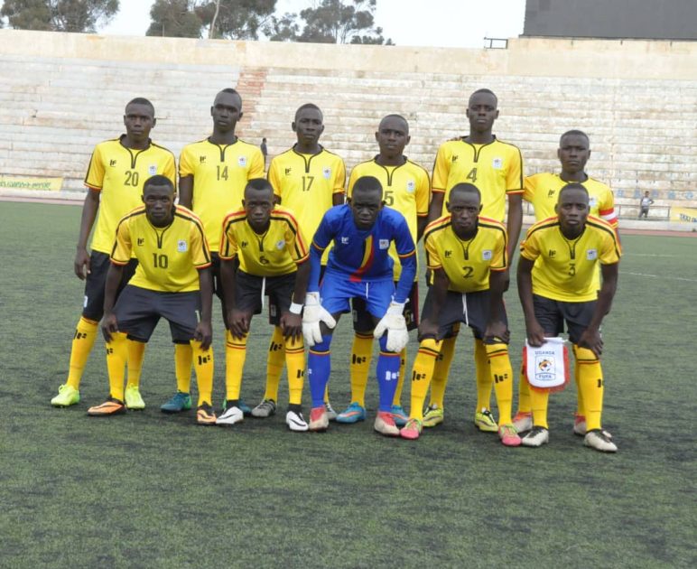 Uganda Under 15 soccer team at the 2019 CECAFA finals