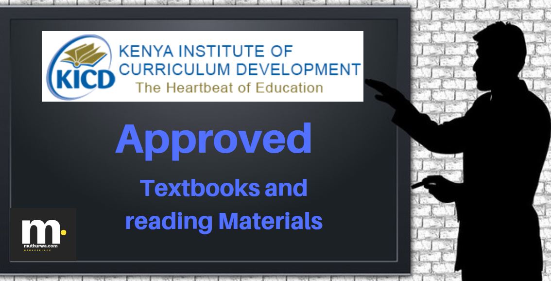 Full list of KICD approved Grade 4 Text books for teachers and learners; Textbook name and publisher