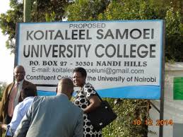 Koitalel Samoei University College Courses, location, requirements, fees, website and student log in portals