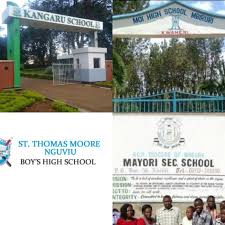 Sub County Secondary Schools in Embu County; School KNEC Code, Type, Cluster, and Category