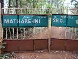 Sub County Secondary Schools in Murang'a County; School KNEC Code, Type, Cluster, and Category