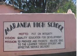Maranda High KCSE results, location, contacts, admissions, Fees and more.