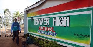 Tenwek High School KCSE results.