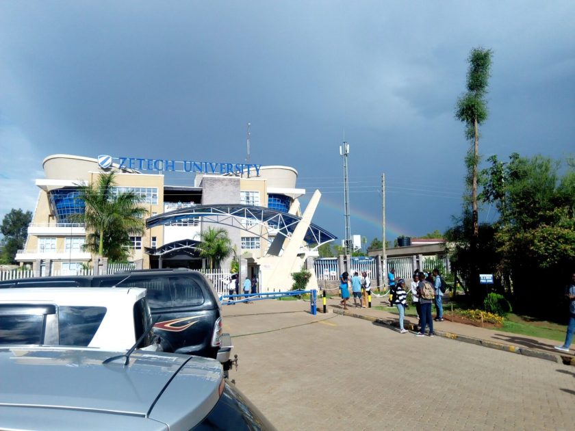 Zetech University student admission list and KUCCPS list pdf download.