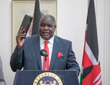 Dr Julius Puma Jwan the new PS for Vocational and Technical Training