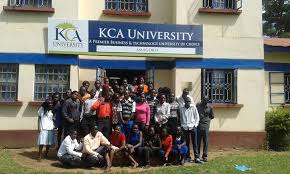 KCA University student admission letter and KUCCPS admission list pdf download.