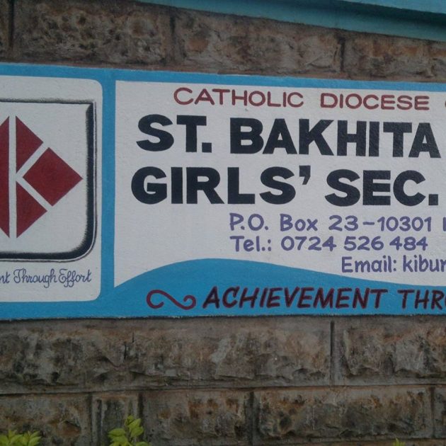 ST. BAKHITA KIBURIA GIRLS’ SECONDARY SCHOOL