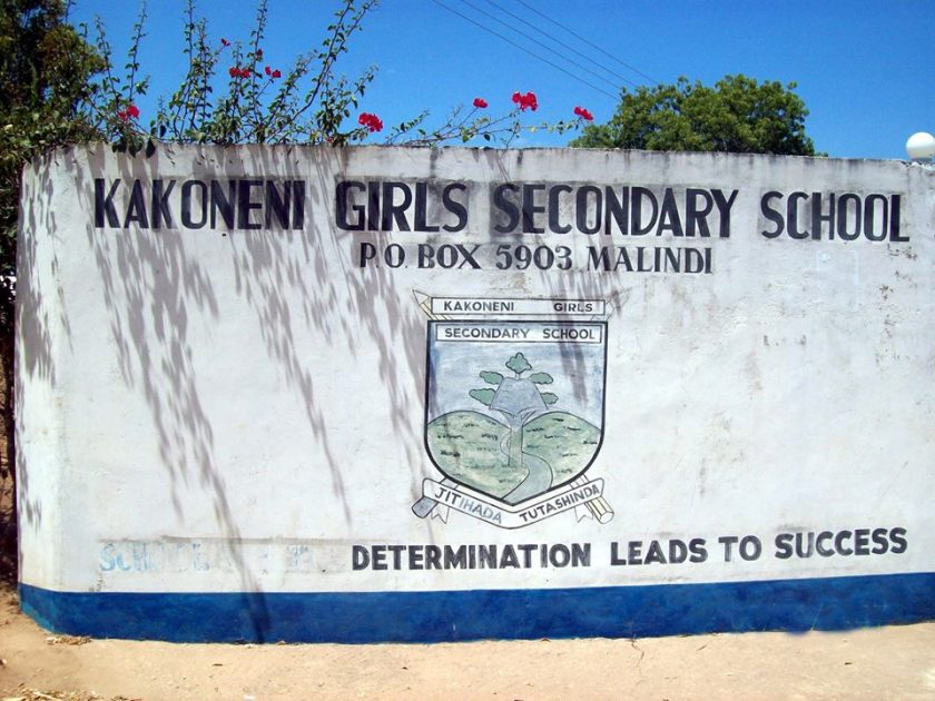 KAKONENI GIRLS SECONDARY SCHOOL