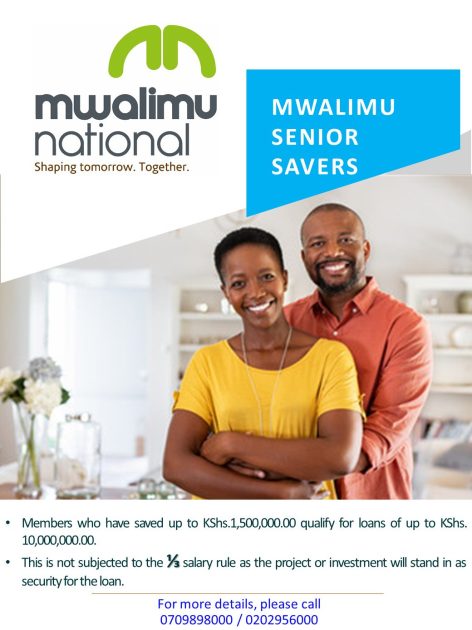 Mwalimu Nationa Sacco products and Services