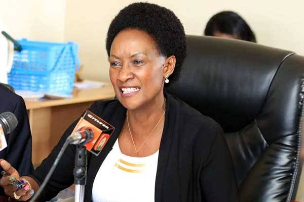 Dr. Nancy Macharia; the TSC Chief Executive Officer.