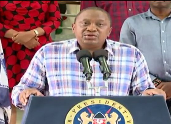 President Uhuru Kenyatta.