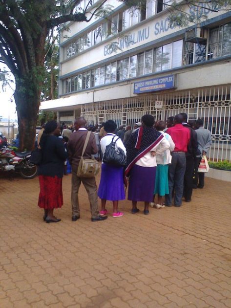 Gusii Mwalimu SACCO Building in Kisii town.
