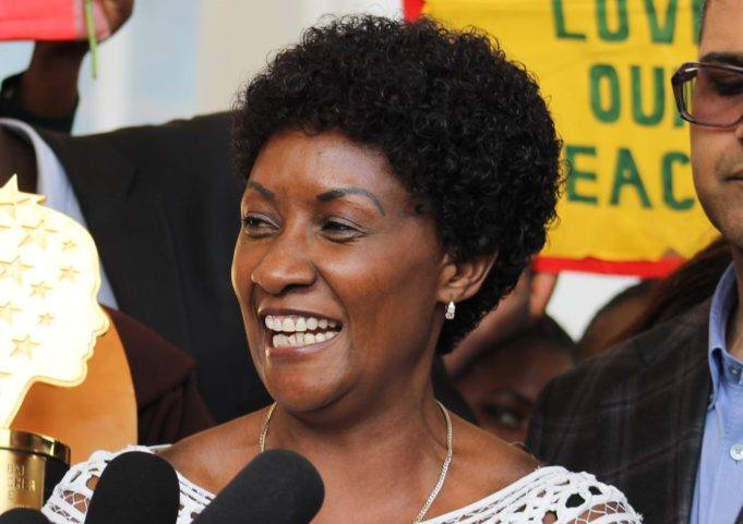 TSC CEO Dr. Nancy Macharia. The Commission has so far raised over Sh10 billion towards the National Emergency Response Committee on Coronavirus fund.