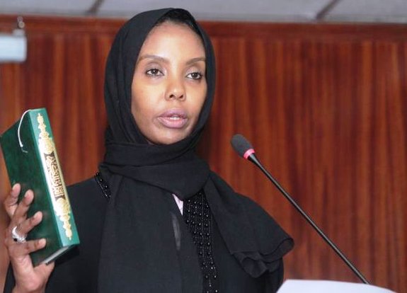 New TSC Commissioner Leila Abdi.