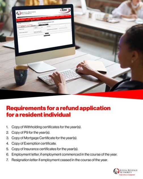 Filing KRA individual tax returns online.