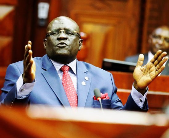 Former Education Cabinet Secretary the late Prof. George Magoha.