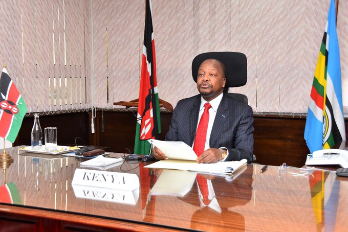 Health CS Mutahi Kagwe.