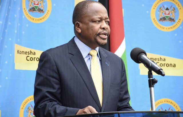 Health CS Mutahi Kagwe.