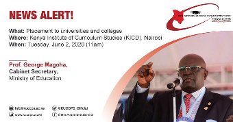 2019 KCSE CANDIDATES TO KNOW THEIR KUCCPS PLACEMENT RESULTS TODAY.