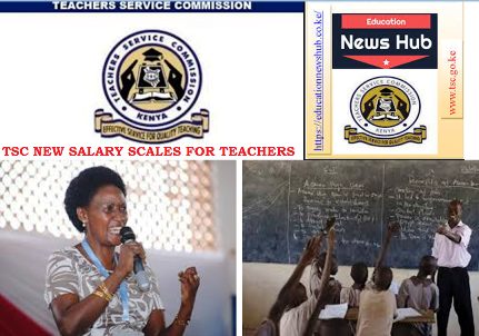 New Salary Scales for Teachers after TSC implemented the final phase of the CBA.