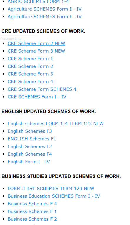 Latest secondary schools schemes of work. Download today.