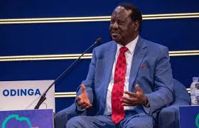 Former Prime Minister Raila Odinga.