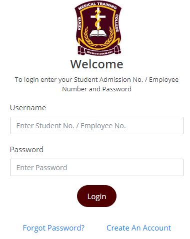 KMTC Student Portal.