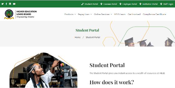 The Helb Student Portal
