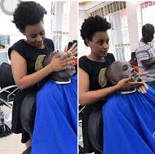 Top female barbers in Kenya.