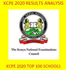 KCPE 2020 Best Schools