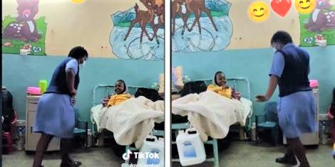 KMTC student nurse Lukresia Robai