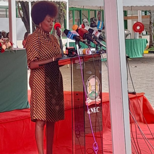 TSC Chief Executive Officer Dr Nancy Macharia