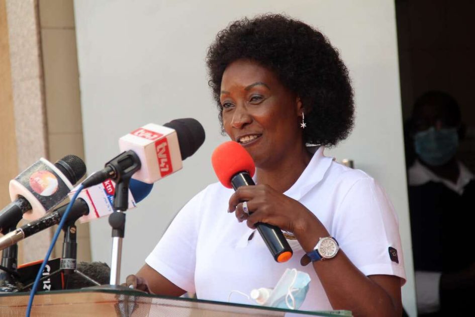 Nancy Macharia who is the TSC CEO